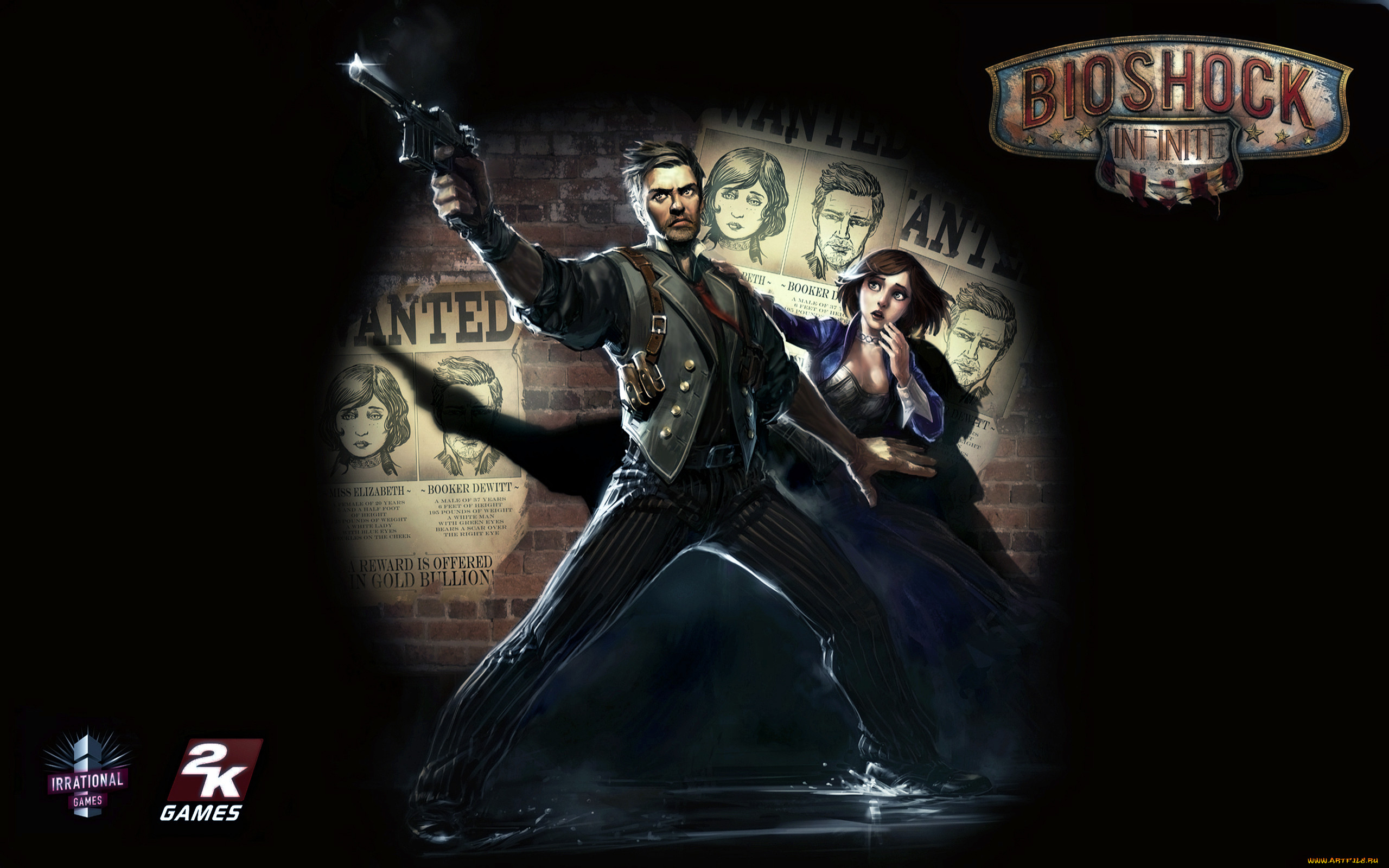 Обои BioShock Infinite Видео Игры BioShock Infinite, обои для рабочего  стола, фотографии bioshock, infinite, видео, игры, элизабет, букер, деуитт  Обои для рабочего стола, скачать обои картинки заставки на рабочий стол.